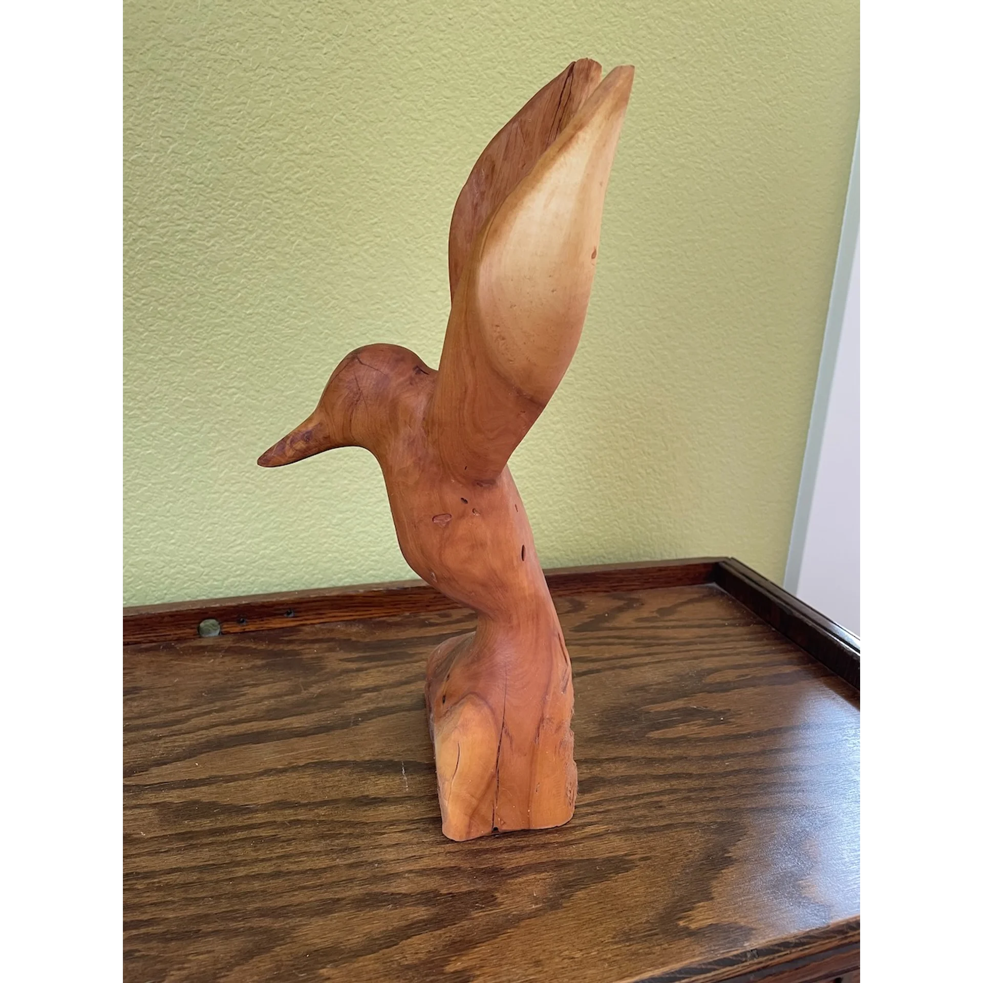 Hummingbird Carving