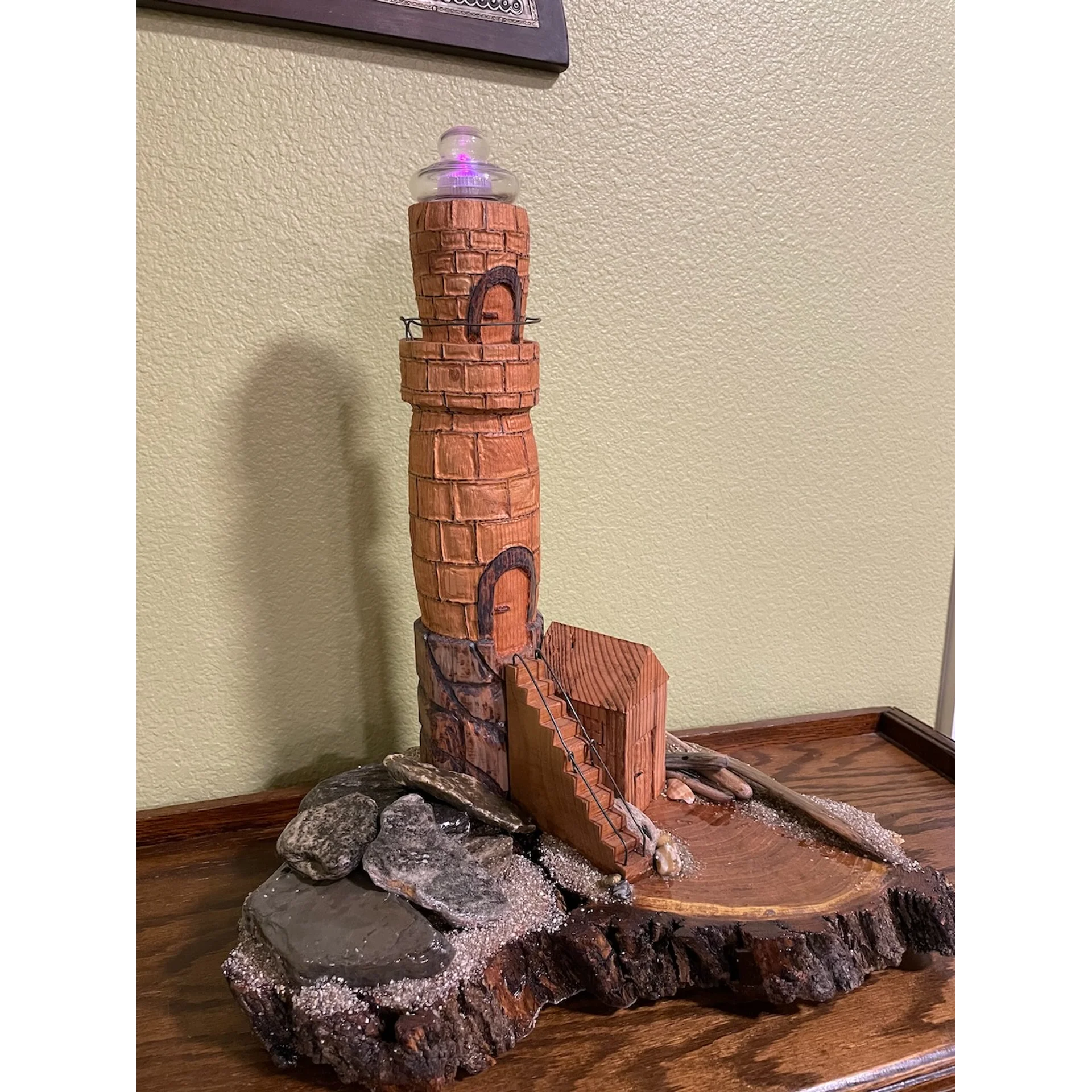 Lighthouse Carving